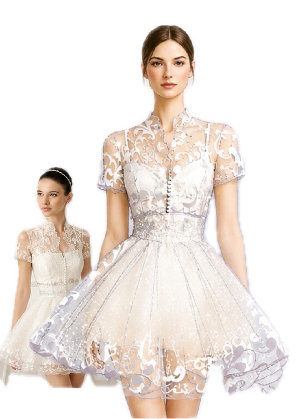 Romance-Kleid mit Bolero (Couture Kurs)